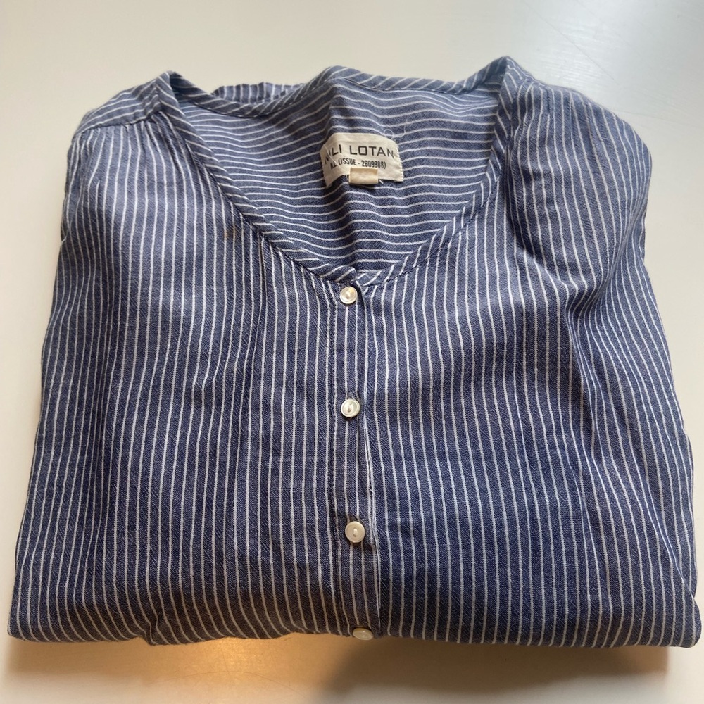 Niki Lotan French peasant shirt